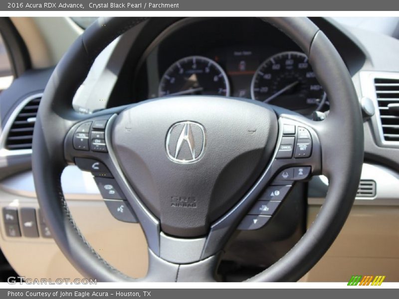 Crystal Black Pearl / Parchment 2016 Acura RDX Advance