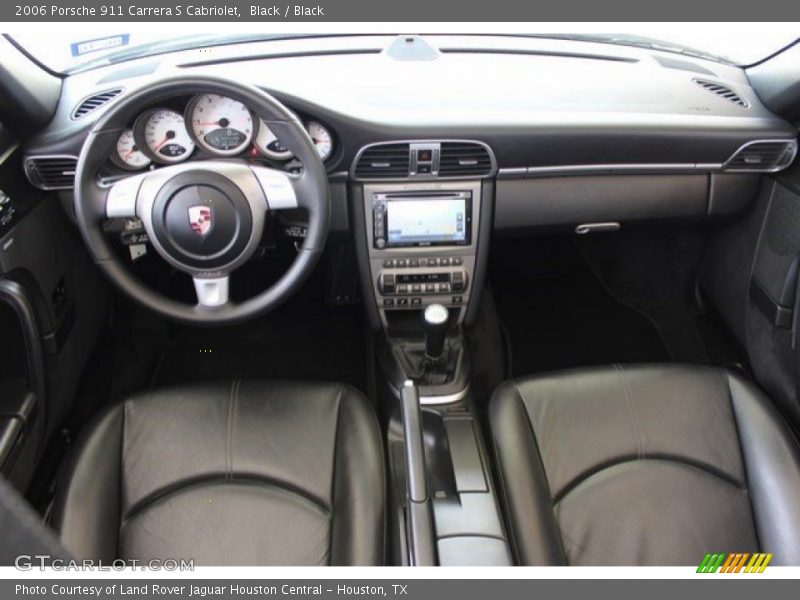 Black / Black 2006 Porsche 911 Carrera S Cabriolet