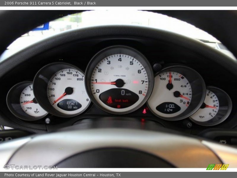 Black / Black 2006 Porsche 911 Carrera S Cabriolet