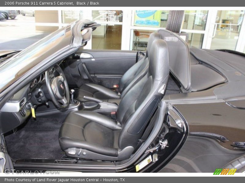 Black / Black 2006 Porsche 911 Carrera S Cabriolet