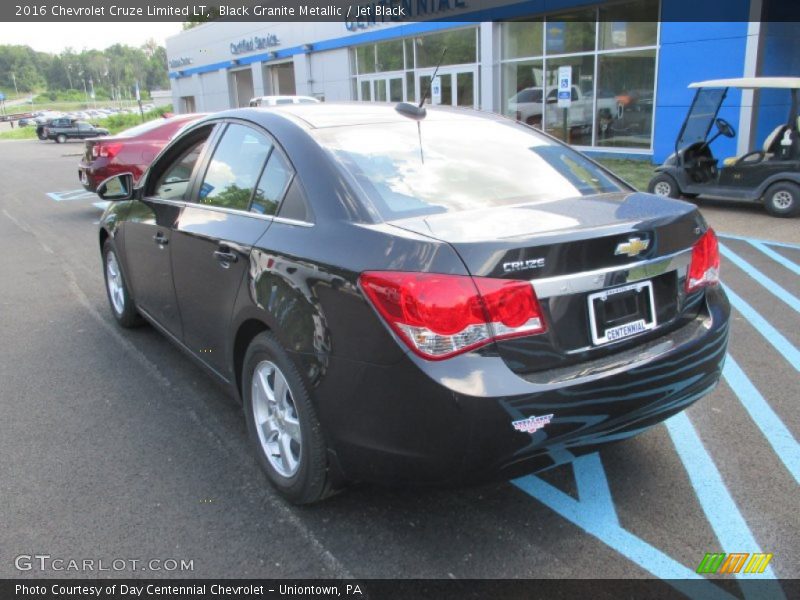 Black Granite Metallic / Jet Black 2016 Chevrolet Cruze Limited LT