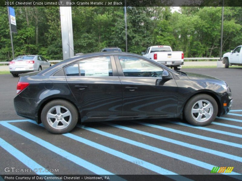 Black Granite Metallic / Jet Black 2016 Chevrolet Cruze Limited LT