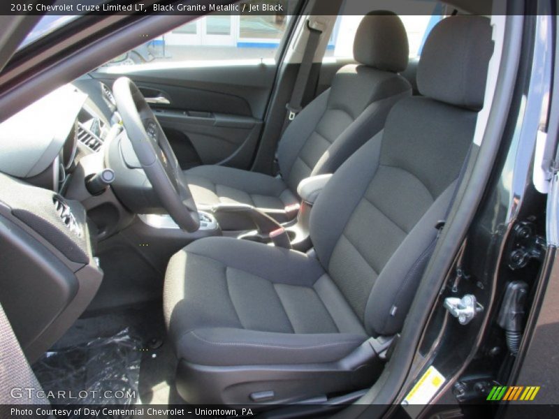 Black Granite Metallic / Jet Black 2016 Chevrolet Cruze Limited LT