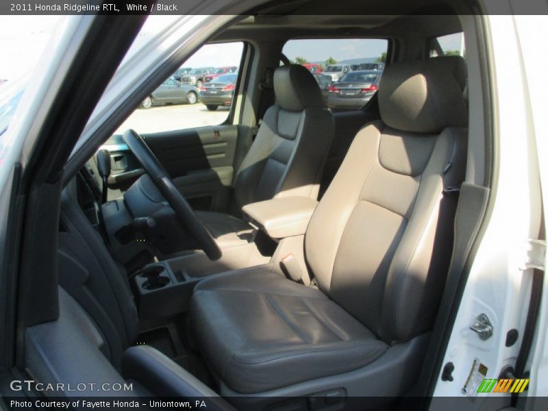 White / Black 2011 Honda Ridgeline RTL
