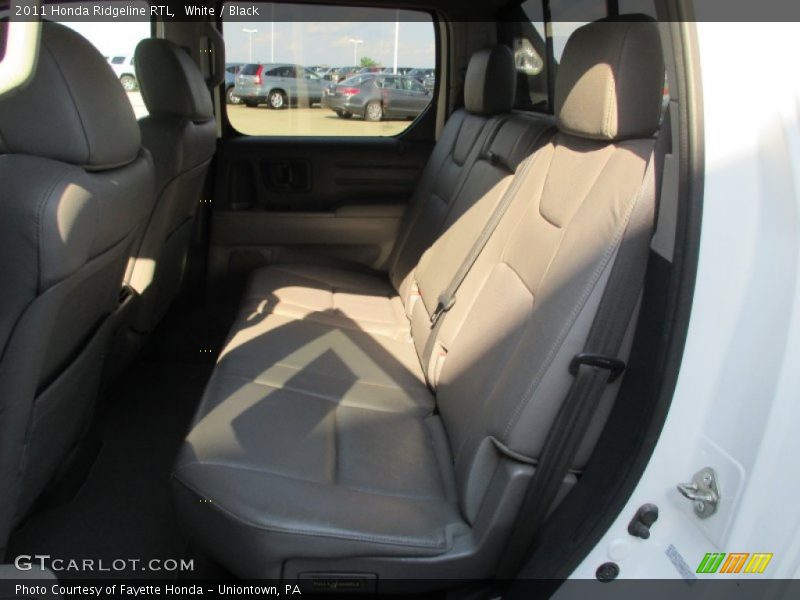 White / Black 2011 Honda Ridgeline RTL