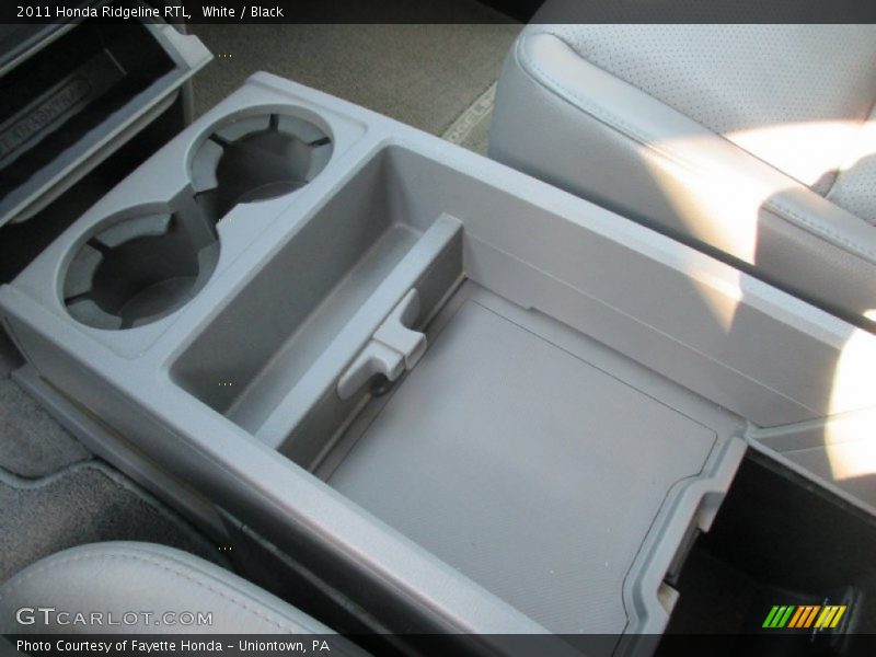 White / Black 2011 Honda Ridgeline RTL