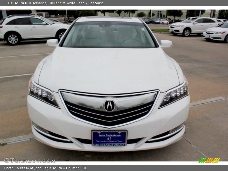 Bellanova White Pearl / Seacoast 2016 Acura RLX Advance