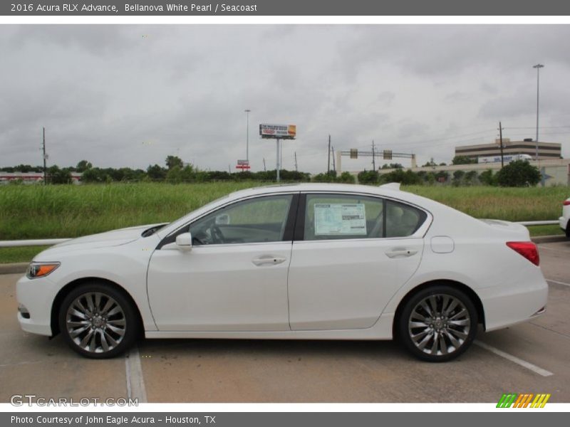 Bellanova White Pearl / Seacoast 2016 Acura RLX Advance
