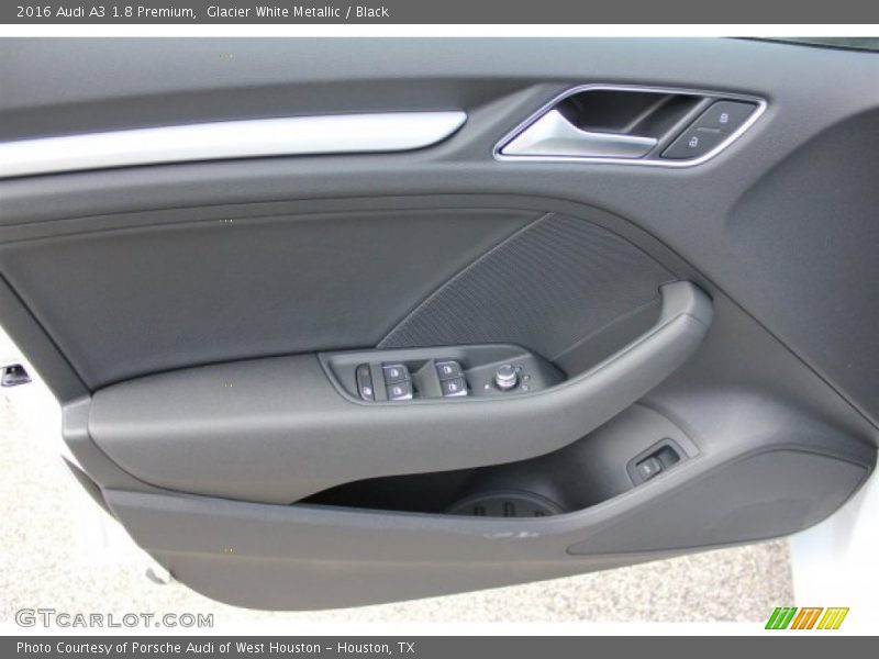 Glacier White Metallic / Black 2016 Audi A3 1.8 Premium