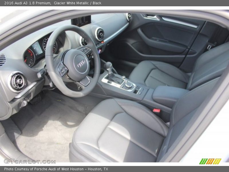 Glacier White Metallic / Black 2016 Audi A3 1.8 Premium