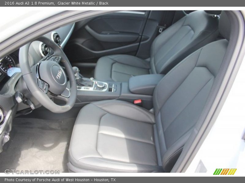 Glacier White Metallic / Black 2016 Audi A3 1.8 Premium