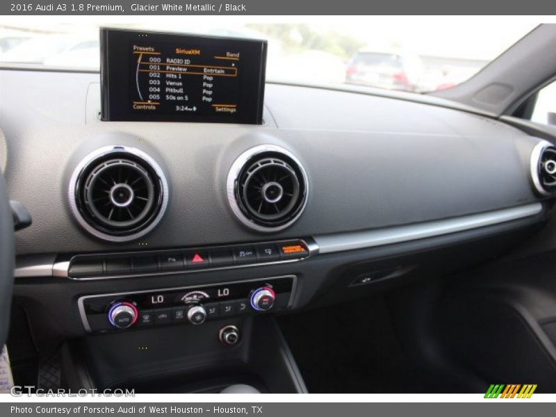 Glacier White Metallic / Black 2016 Audi A3 1.8 Premium