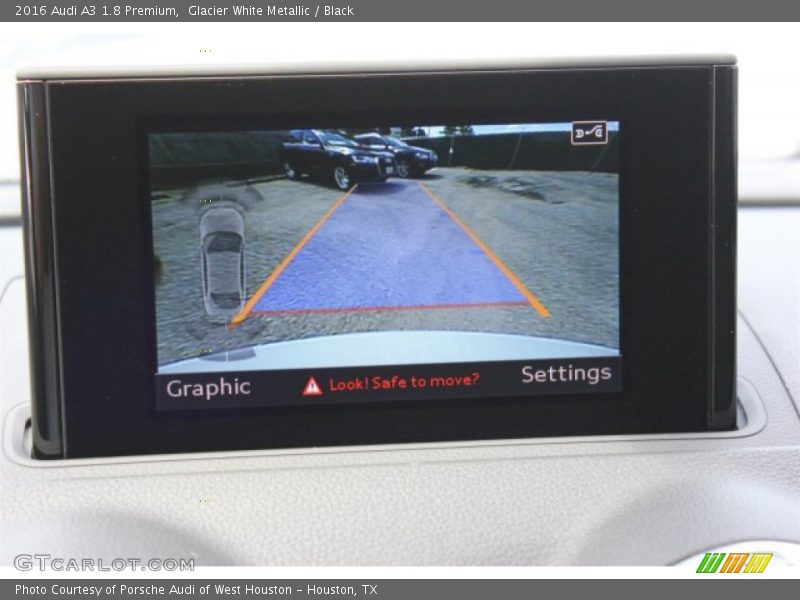 Glacier White Metallic / Black 2016 Audi A3 1.8 Premium