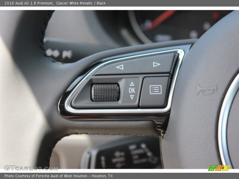 Glacier White Metallic / Black 2016 Audi A3 1.8 Premium