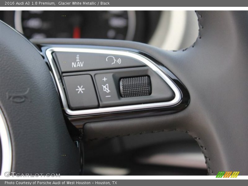 Glacier White Metallic / Black 2016 Audi A3 1.8 Premium