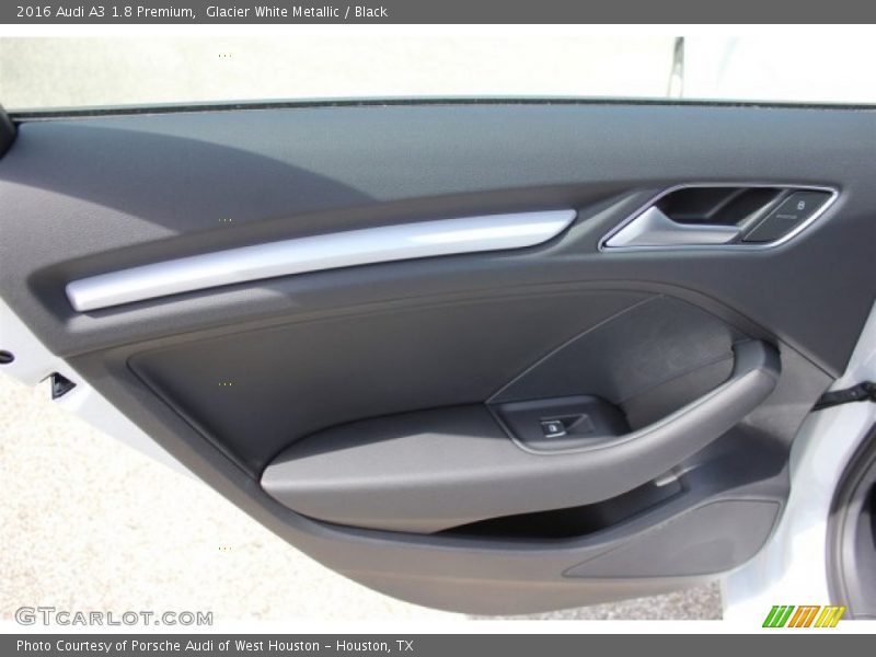Glacier White Metallic / Black 2016 Audi A3 1.8 Premium