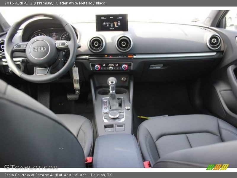 Glacier White Metallic / Black 2016 Audi A3 1.8 Premium