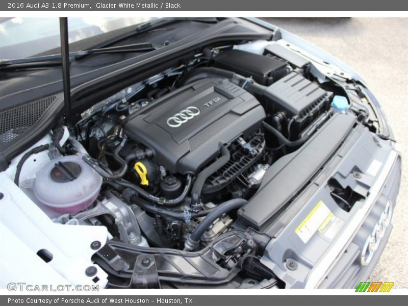 Glacier White Metallic / Black 2016 Audi A3 1.8 Premium