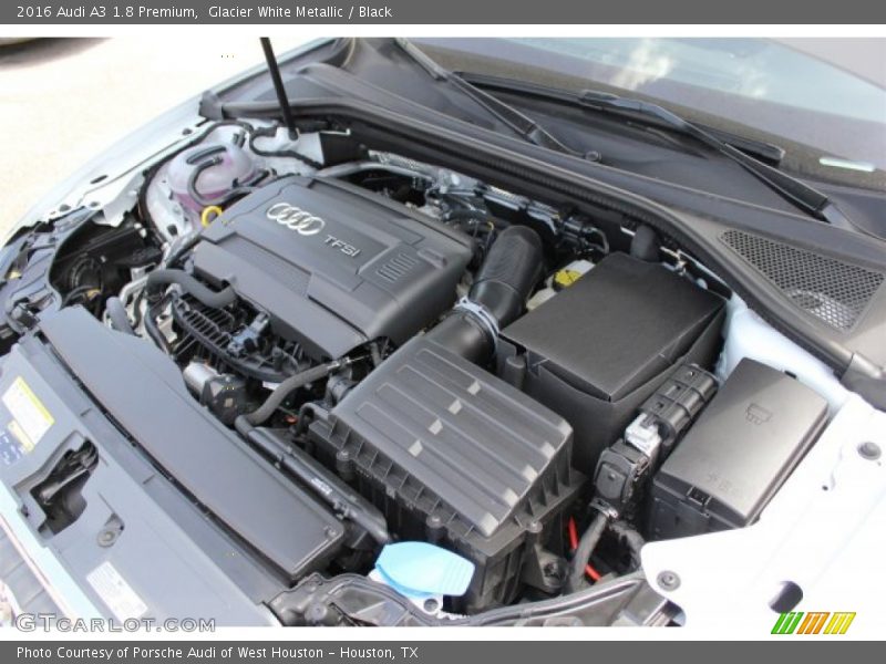 Glacier White Metallic / Black 2016 Audi A3 1.8 Premium