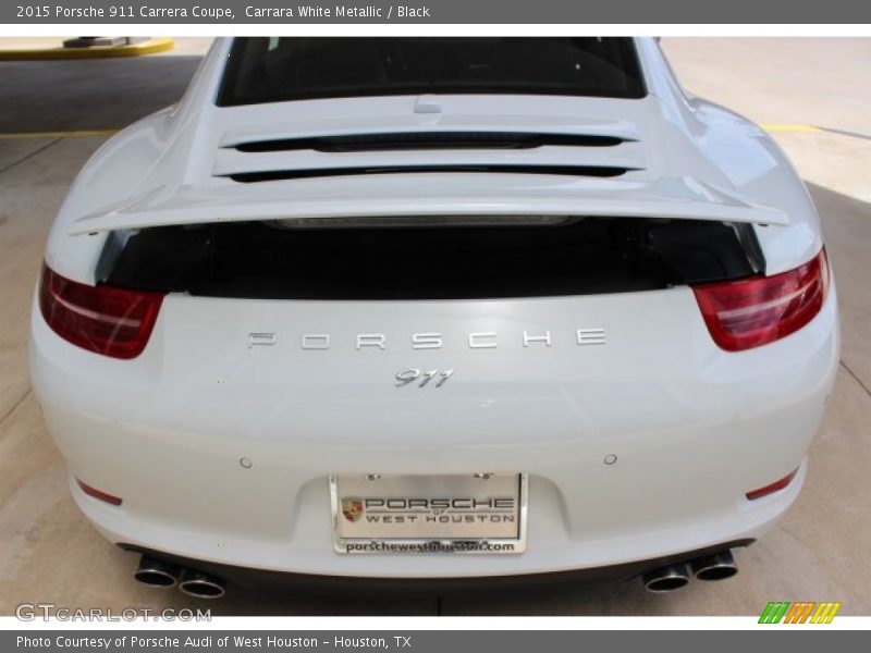 Carrara White Metallic / Black 2015 Porsche 911 Carrera Coupe