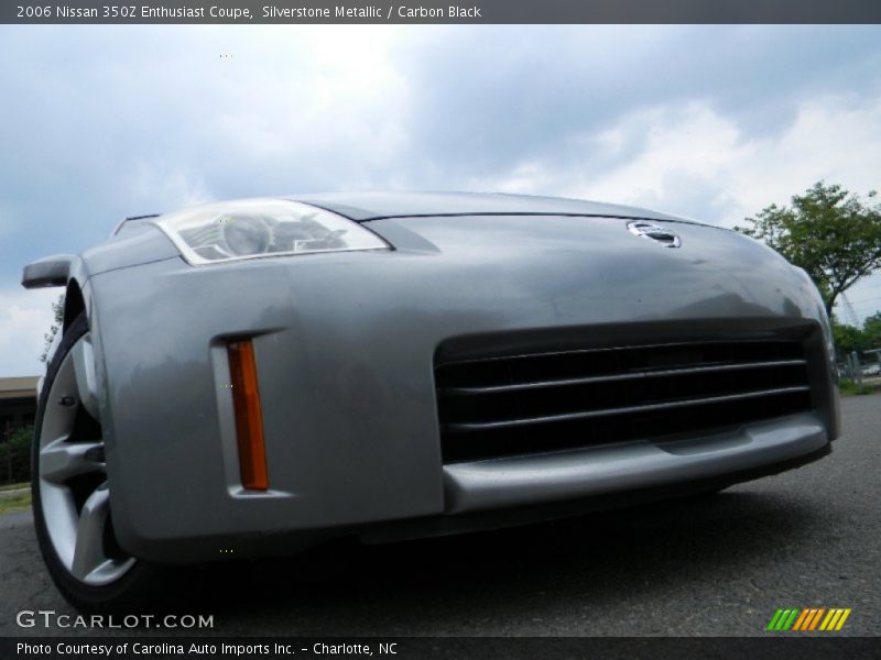 Silverstone Metallic / Carbon Black 2006 Nissan 350Z Enthusiast Coupe