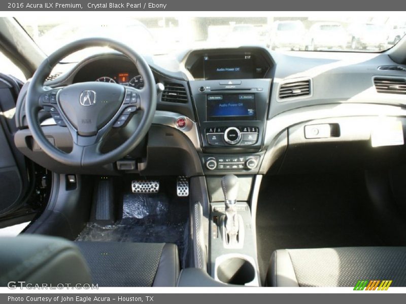 Crystal Black Pearl / Ebony 2016 Acura ILX Premium
