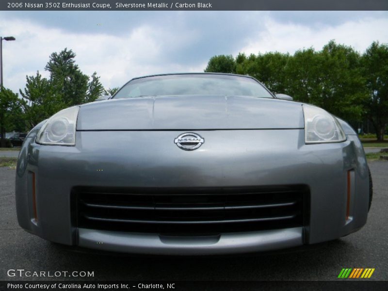 Silverstone Metallic / Carbon Black 2006 Nissan 350Z Enthusiast Coupe