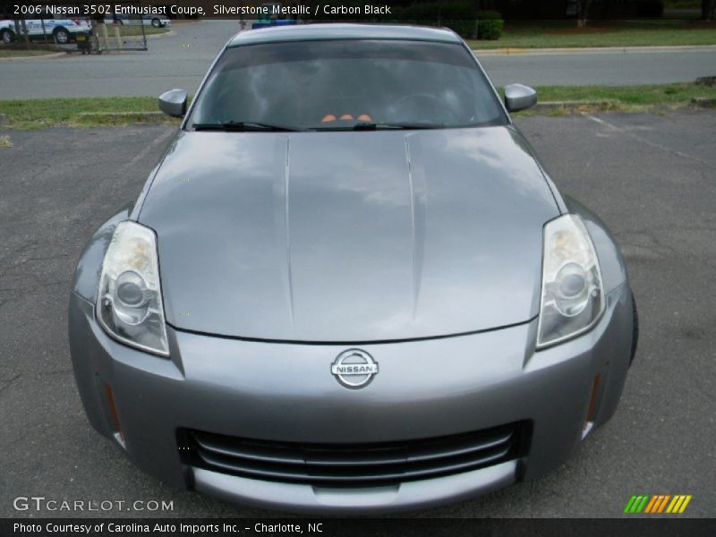 Silverstone Metallic / Carbon Black 2006 Nissan 350Z Enthusiast Coupe