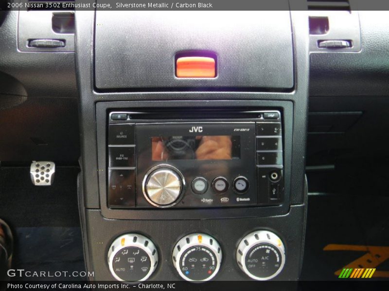 Silverstone Metallic / Carbon Black 2006 Nissan 350Z Enthusiast Coupe