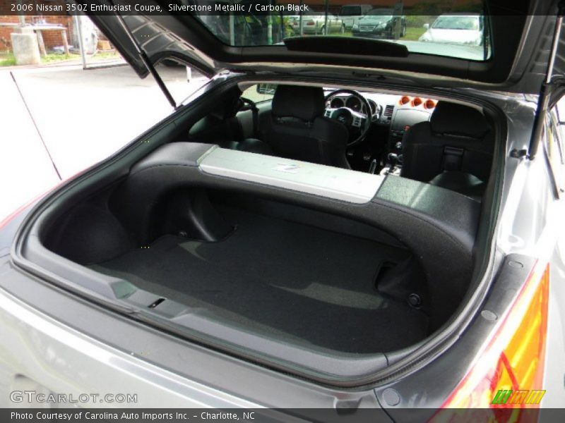 Silverstone Metallic / Carbon Black 2006 Nissan 350Z Enthusiast Coupe