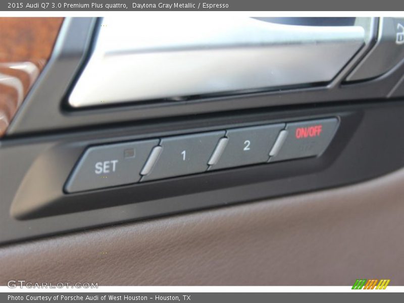 Daytona Gray Metallic / Espresso 2015 Audi Q7 3.0 Premium Plus quattro