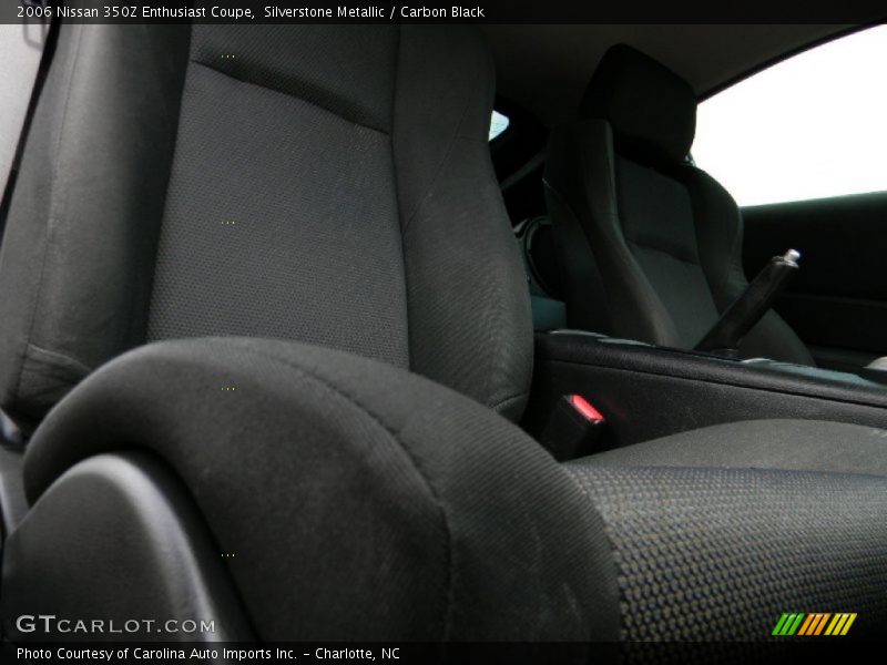 Silverstone Metallic / Carbon Black 2006 Nissan 350Z Enthusiast Coupe