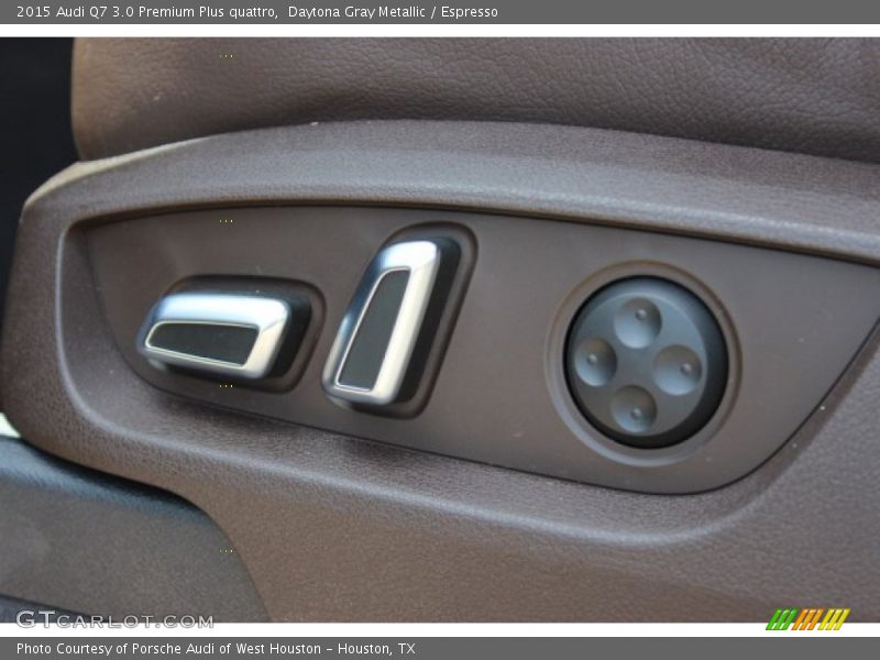 Daytona Gray Metallic / Espresso 2015 Audi Q7 3.0 Premium Plus quattro