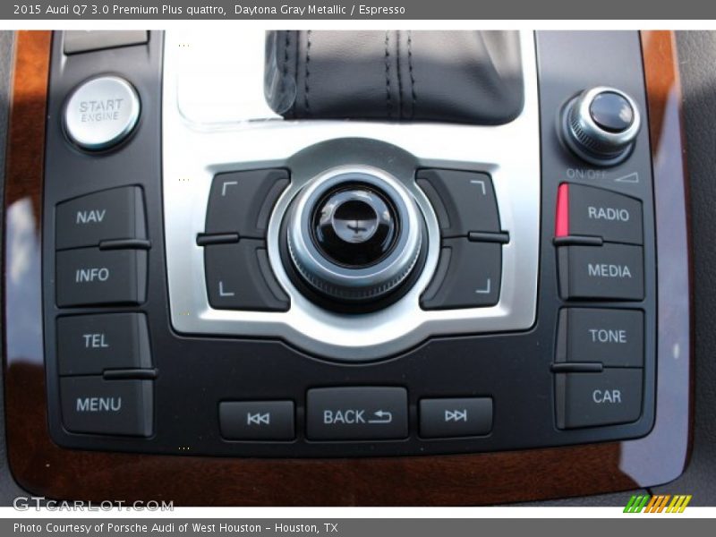 Daytona Gray Metallic / Espresso 2015 Audi Q7 3.0 Premium Plus quattro