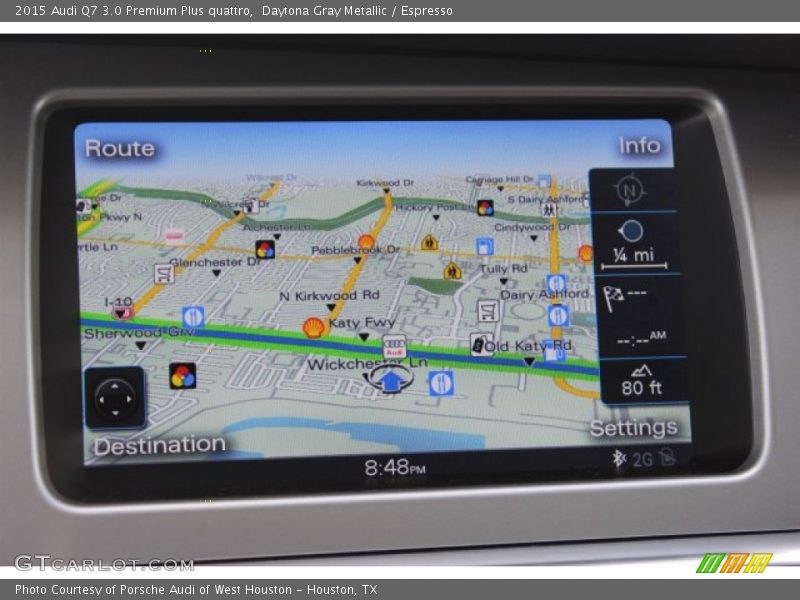 Daytona Gray Metallic / Espresso 2015 Audi Q7 3.0 Premium Plus quattro