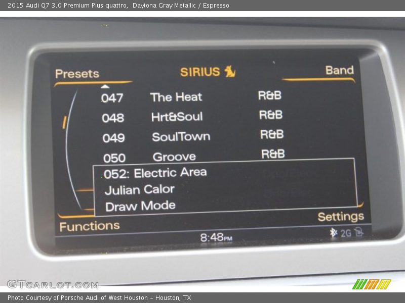 Daytona Gray Metallic / Espresso 2015 Audi Q7 3.0 Premium Plus quattro