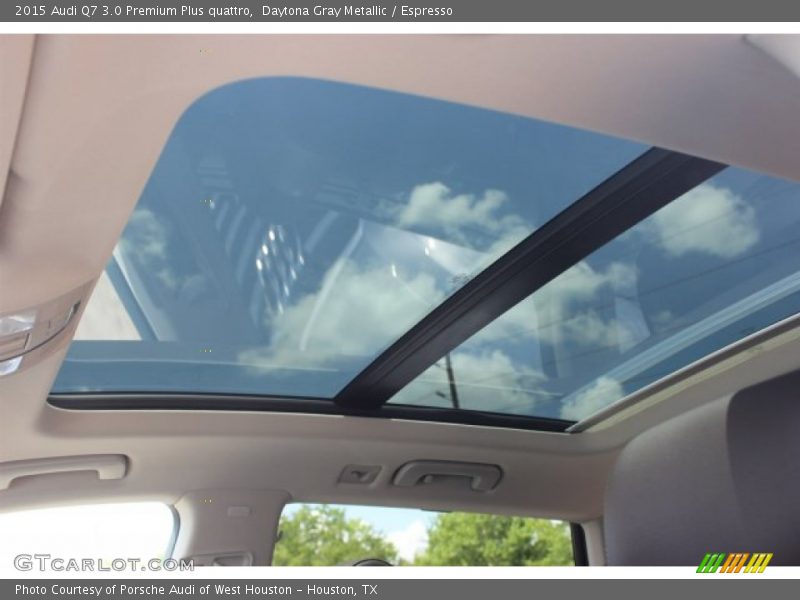 Daytona Gray Metallic / Espresso 2015 Audi Q7 3.0 Premium Plus quattro
