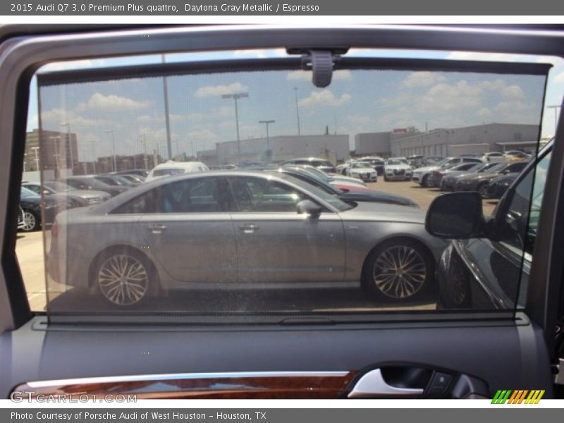 Daytona Gray Metallic / Espresso 2015 Audi Q7 3.0 Premium Plus quattro