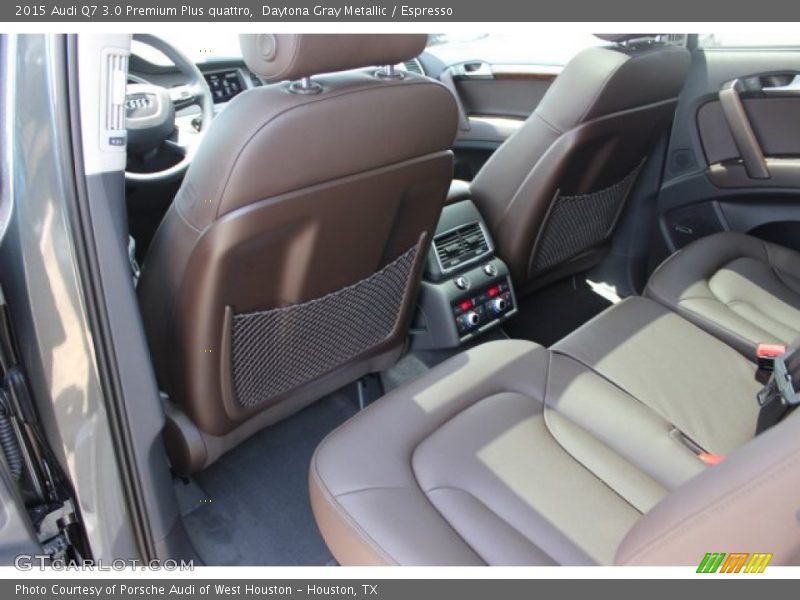 Daytona Gray Metallic / Espresso 2015 Audi Q7 3.0 Premium Plus quattro