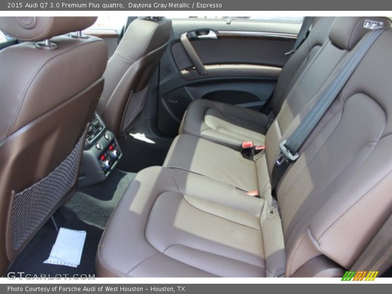 Daytona Gray Metallic / Espresso 2015 Audi Q7 3.0 Premium Plus quattro