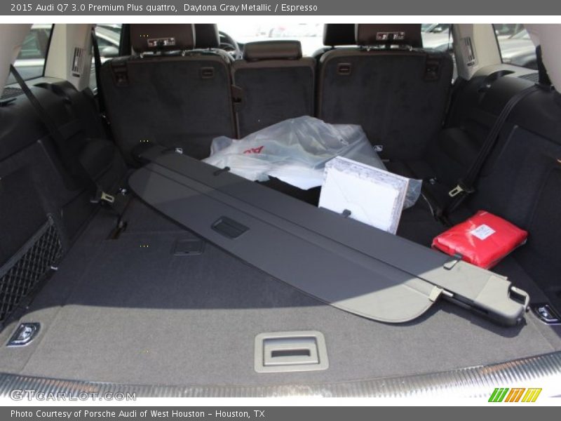 Daytona Gray Metallic / Espresso 2015 Audi Q7 3.0 Premium Plus quattro