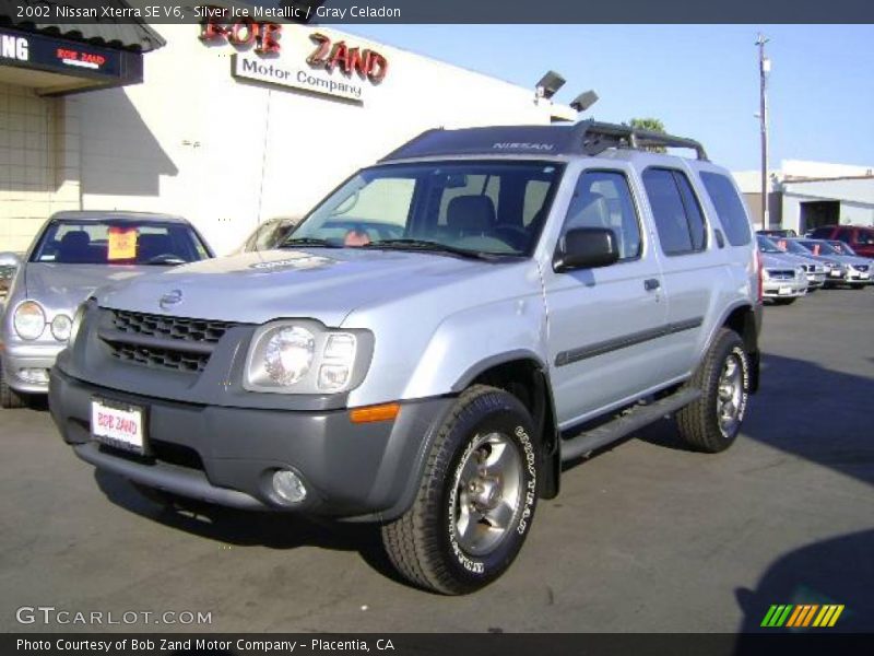 Silver Ice Metallic / Gray Celadon 2002 Nissan Xterra SE V6