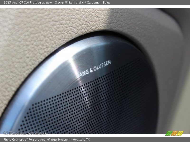 Glacier White Metallic / Cardamom Beige 2015 Audi Q7 3.0 Prestige quattro