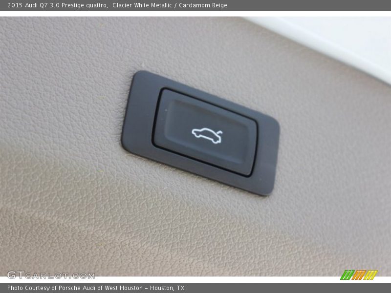Glacier White Metallic / Cardamom Beige 2015 Audi Q7 3.0 Prestige quattro