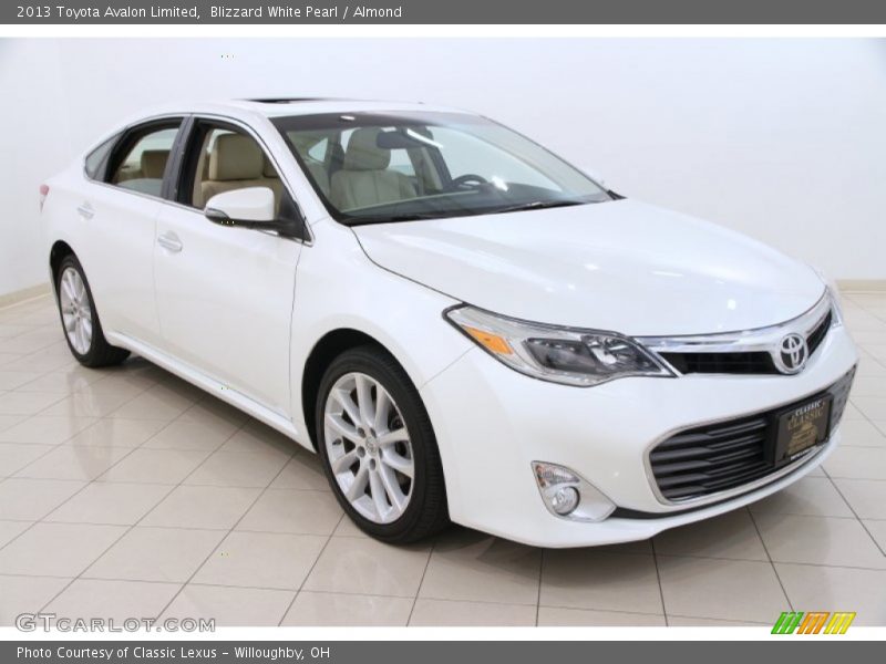 Blizzard White Pearl / Almond 2013 Toyota Avalon Limited