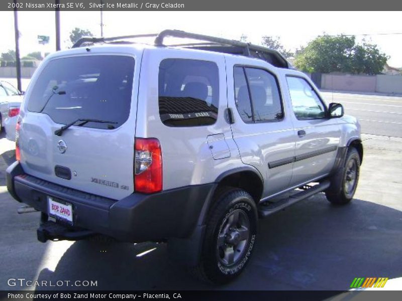 Silver Ice Metallic / Gray Celadon 2002 Nissan Xterra SE V6