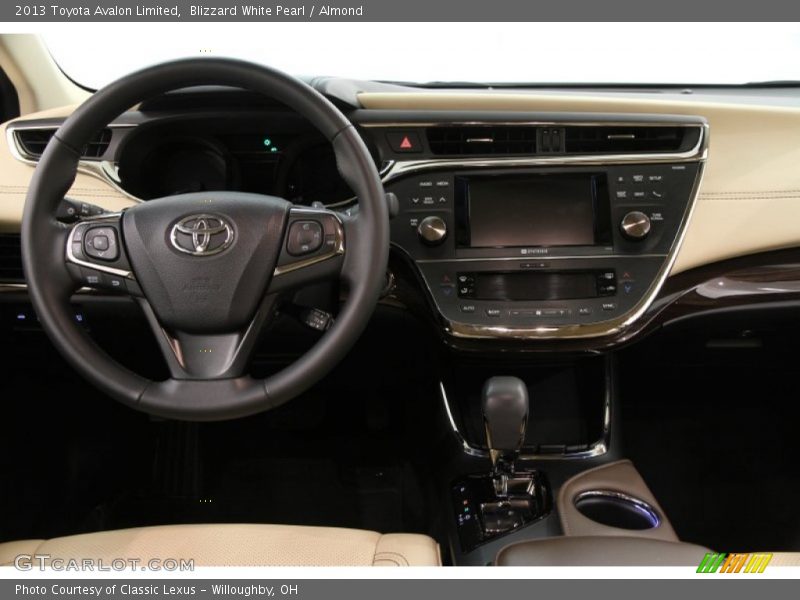 Blizzard White Pearl / Almond 2013 Toyota Avalon Limited