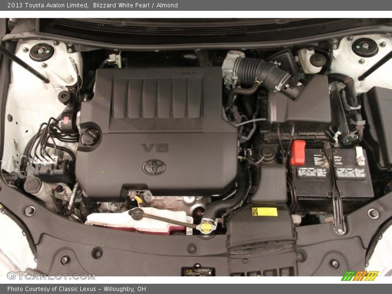 Blizzard White Pearl / Almond 2013 Toyota Avalon Limited