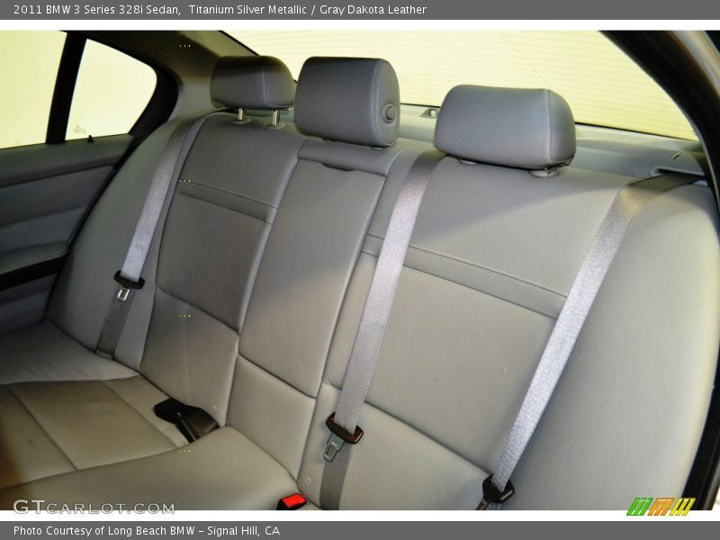 Titanium Silver Metallic / Gray Dakota Leather 2011 BMW 3 Series 328i Sedan