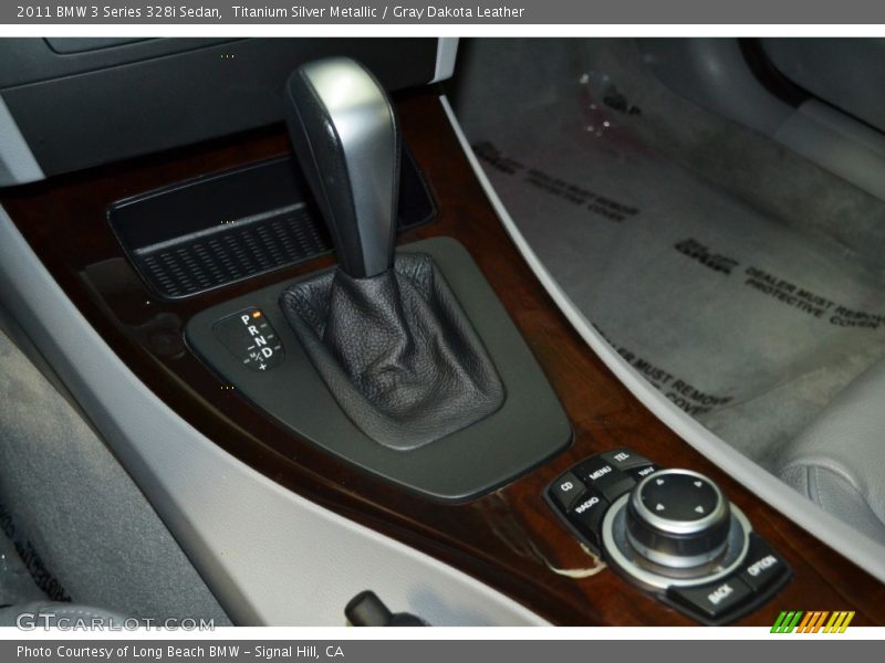 Titanium Silver Metallic / Gray Dakota Leather 2011 BMW 3 Series 328i Sedan